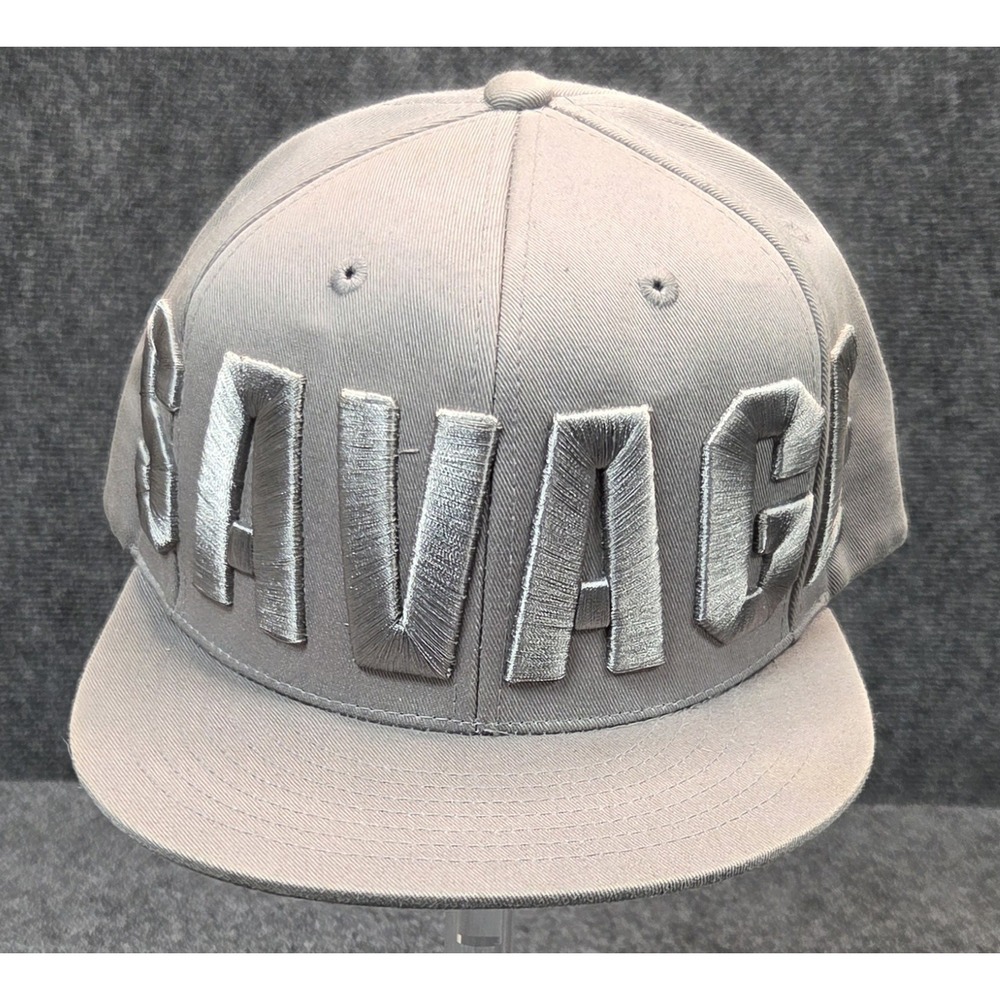 NEW Savage Cap Unisex One Size Adjustable Gray